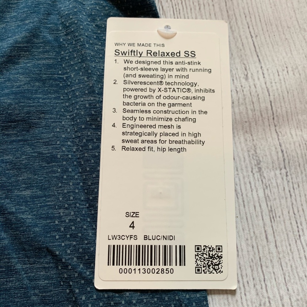 NWT Lululemon Swiftly Relaxed Short Sleeve - Picture 2 of 7